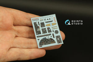 Intérieur imprimé en 3D et coloré sur papier décalcomanie Quinta Studio QD32158 Do 335A (HK models) 1/32 – image 4