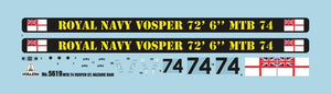 Italeri 5619 Vosper MTB 74 St. Nazaire Raid 1/35 – zdjęcie 4