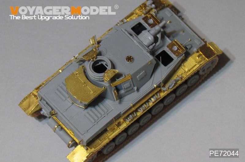 Voyager modèle PE72044 WWII allemand Pz.Kpfw.IV Ausf.F1 pour DRAGON 7231 1/72 – imagen 9