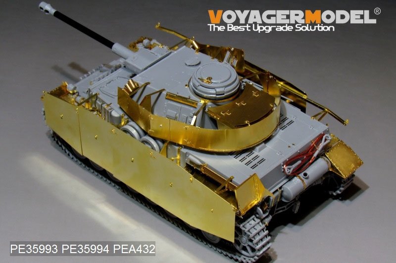 Voyager Model PE35993 WWII German Pz.Kpfw.IV Ausf.G（LateProduction）Basic For Border 35001 1/35 – zdjęcie 12