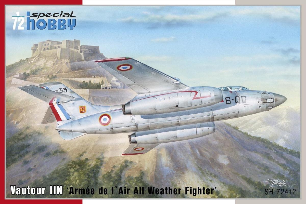 Special Hobby 72412 SO 4050 Vautour II &amp;#39;Armée de l&amp;#39;Air All Weather Fighter&amp;#39; 1/72