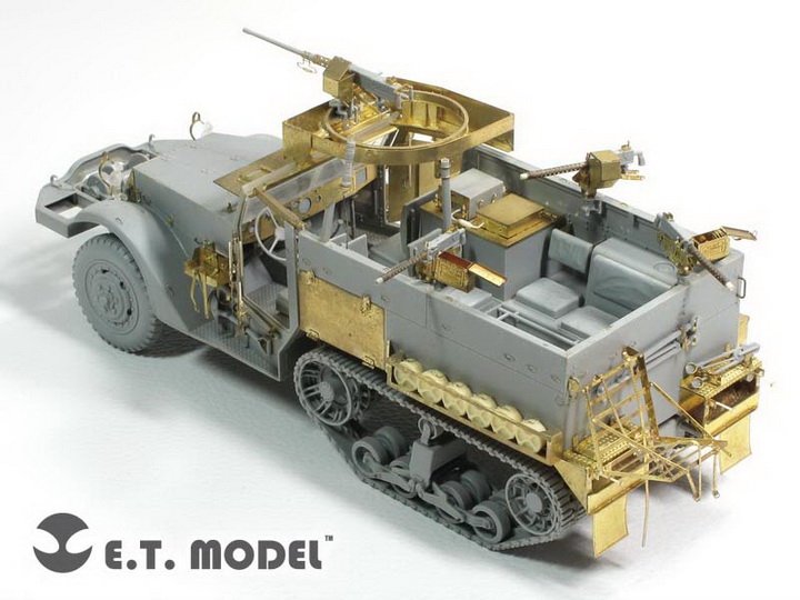 E.T. Model E35-144 WWII U.S. M2A1 Half-Track (For DRAGON 6329) 1/35 – zdjęcie 4