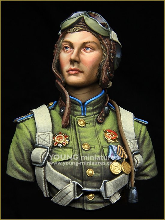 Young Miniatures YM1878 NIGHT WITCHES Soviet Night Bomber Regiment WWII 1/10 – zdjęcie 3