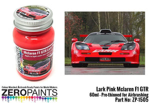 Peinture Zero Paints ZP-1505 Rose Alouette - McLaren F1 GTR 60 ml