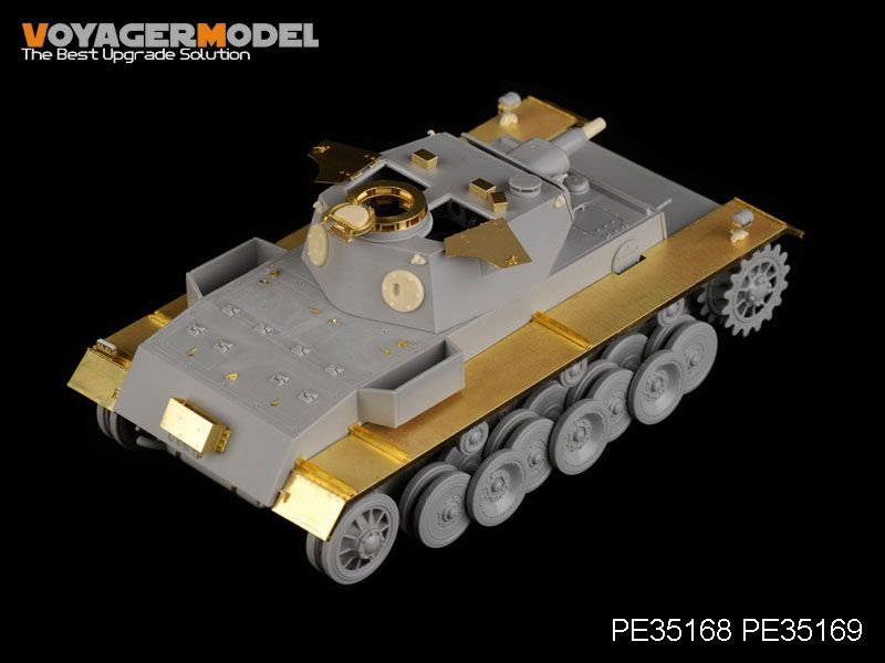 Voyager modèle PE35169 seconde guerre mondiale allemand VK3001(H)PzKpfw VI (Ausf A) ailes pour TRUMPETER 01515 1/35 – image 2