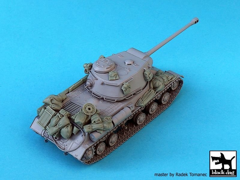 Black Dog T72128 IS-2 accessories set 1/72 – zdjęcie 2