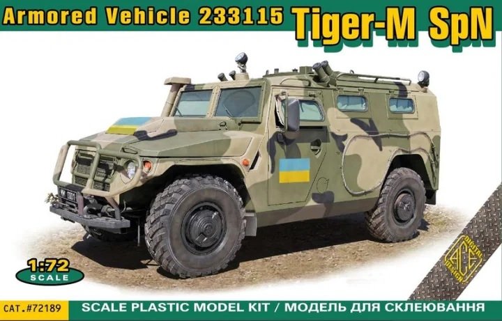 ACE 72189 Tiger-M SpN ​​Véhicule blindé 233115 1/72
