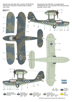 Maquette Special Hobby 72429 Supermarine Sea Otter Mk.I « Service Seconde Guerre mondiale » au 1/72 – Bild 2