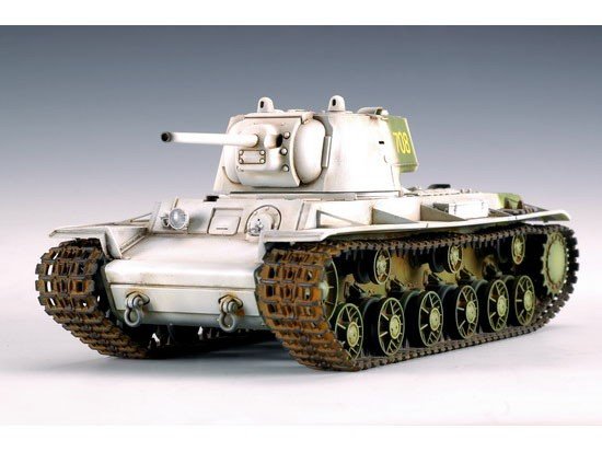Trumpeter 00359 Russie KV-1 modèle 1942 Char lourd à tourelle moulée (1/35) – image 2