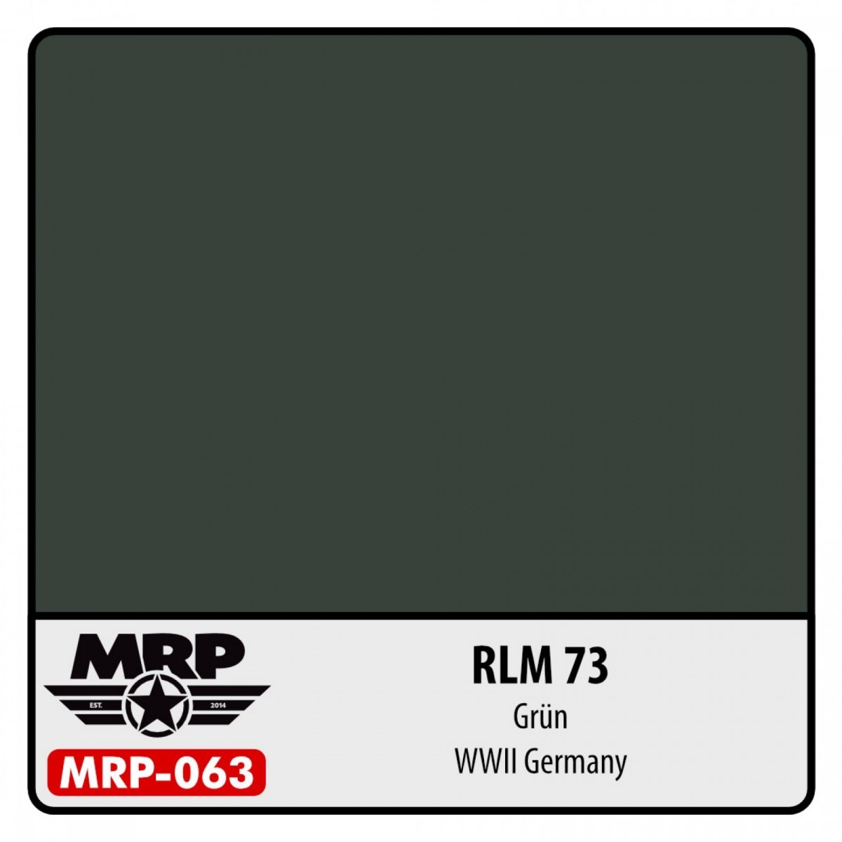 Peinture MR. Paint MRP-063 RLM 73 Grun WWII allemande 30 ml