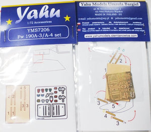 Yahu YMS7206 Fw 190 A-3/A-4 (Tamiya / Zvezda) 1/72