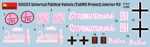 MiniArt 40003 VÉHICULE DE COMBAT SPHÉRIQUE. PROJET TsAMO. KIT D&amp;#39;INTÉRIEUR 1/35 – Bild 5