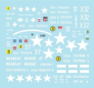 Star Decals 35-C1235 Amphibiens américains 1/35 – Bild 3
