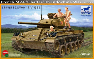 Bronco CB35166 M24 Chaffee français pendant la guerre d&amp;#39;Indochine (1/35)