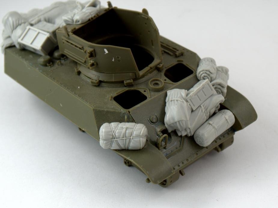 Ensemble de rangement Panzer Art RE35-471 pour M3A3 « Stuart » V (Armée britannique) 1/35 – image 2
