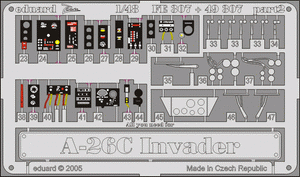 Intérieur Eduard FE307 A-26C MONOGRAMME, REVELL 1/48