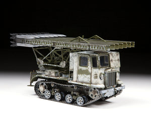 Tracteur d&amp;#39;artillerie soviétique Zvezda 3700 avec BM-13 Katyusha STZ-5 1/35  – image 2