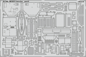 Intérieur Eduard 36269 HEMTT - couleur ITALERI 1/35 – image 2