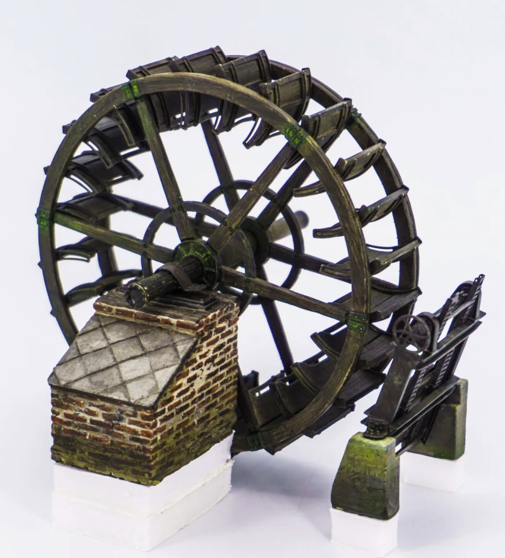 RT-Diorama 35132 Bâtiment du moulin à eau 1/35 – image 5
