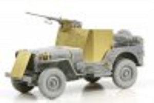 Camion blindé Dragon 6714 1/4 tonne 4x4 avec mitrailleuse de calibre .50 (1/35) – immagine 4