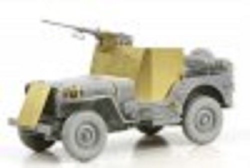 Camion blindé Dragon 6714 1/4 tonne 4x4 avec mitrailleuse de calibre .50 (1/35) – immagine 4