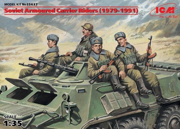 ICM 35637 Cavaliers de véhicules blindés soviétiques (1979-1991) (1/35)