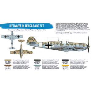 Hataka HTK-BS06.2 Luftwaffe in Africa paint set (6x17ml) – zdjęcie 3