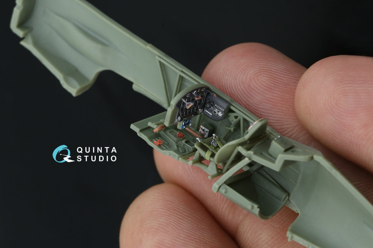 Quinta Studio QD72170 MiG-3 Intérieur coloré imprimé en 3D sur papier décalcomanie (Armory) 1/72 – immagine 4
