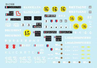 Star Decals 35-C1008 AMX-13 Chaffee et AMX-13 SS-11 1/35 – image 2