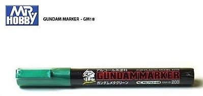Marqueur Gundam vert métallique Gunze Sangyo GM18