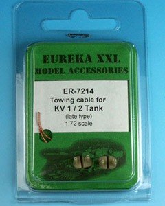 Câble de remorquage Eureka XXL ER-7214 pour KW-1/2 type tardif 1/72