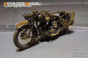 Kit d&amp;#39;amélioration Voyager Model PE351020 pour moto militaire britannique BSA M20 de la Seconde Guerre mondiale, compatible avec la maquette TAMIYA 35316 au 1/35 – Bild 8