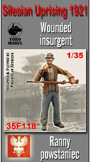 ToRo Modèle 35F118 Soulèvement de Silésie - Insurgé blessé / Soulèvement de Silésie 1921 Insurgé blessé 1/35