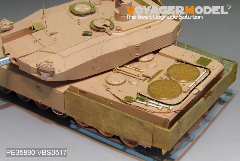Maquette Voyager PE35890 Leopard 2A4 Revolution 1 MBT allemand moderne (modèle de base pour TIGER 1/35) – Bild 4