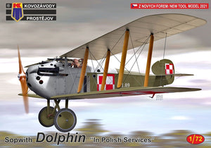Kovozavody Prostejov KPM0275 Sopwith Dolphin « Au service des Polonais » 1/72