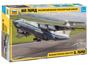 Zvezda 7011 avion de transport stratégique russe Il-76MD (1/144)