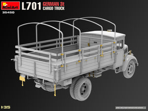 Miniart 35450 L701 Camion cargo allemand 3T 1/35 – image 5