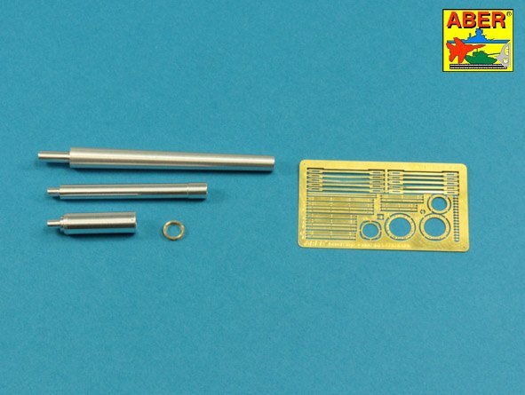 Canon Aber 35L-250 125 mm 2A46 pour chars russes T-64 et T-72A (pour Trumpeter) 1/35