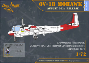 Clear Prop! CP72038 OV-1B Mohawk « École de pilotage » KIT AVANCÉ 1/72  – image 3