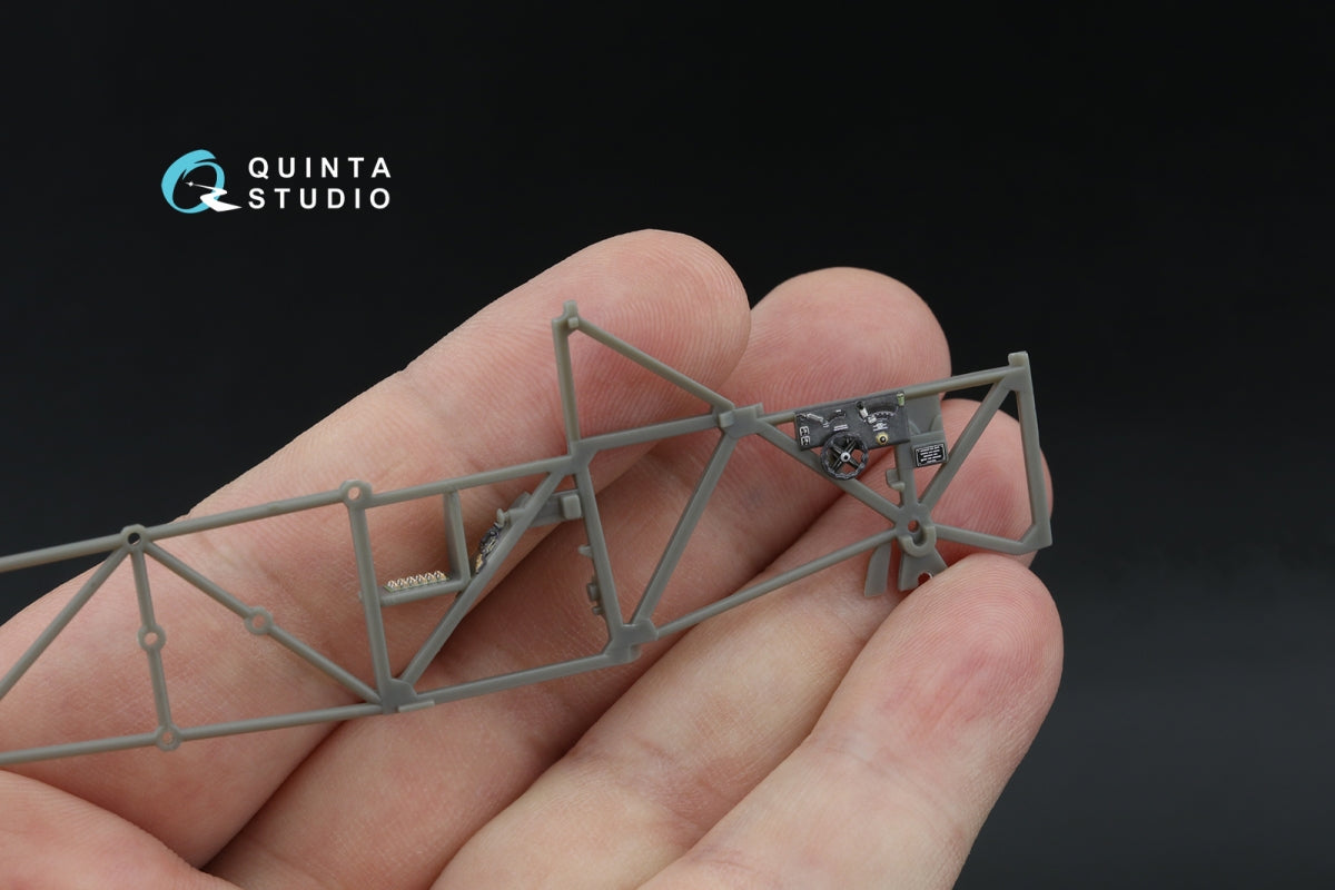 Intérieur imprimé en 3D et coloré sur papier décalcomanie Quinta Studio QDS-48583 Westland Lysander Mk.III (Airfix) (petite version) 1/48 – image 4