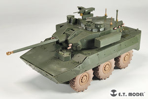 E.T. Model P35-167 Modern French AMX-10RCR Tank Destroyer Sagged wheels 1/35 – zdjęcie 4