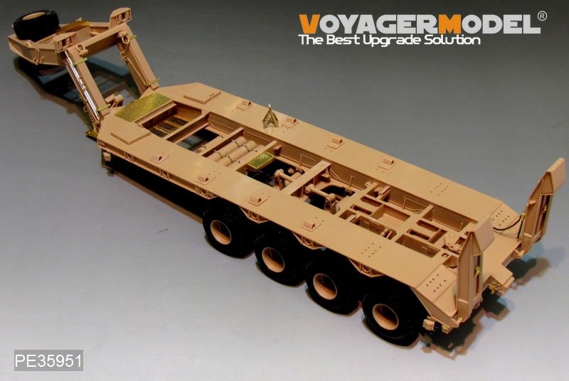 Voyager Model PE35951 Semi-remorque pour engins lourds M911 C-HET et M747 de l&amp;#39;armée américaine moderne pour MENG SS-013 1/35 – immagine 29