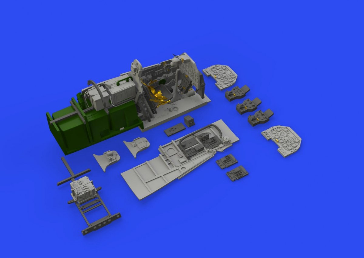 Cockpit Eduard 648600 F-6D au 1/48 – Bild 3