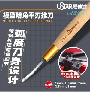 Couteau à lame plate U-Star UA-90502, 1,5 mm – image 5