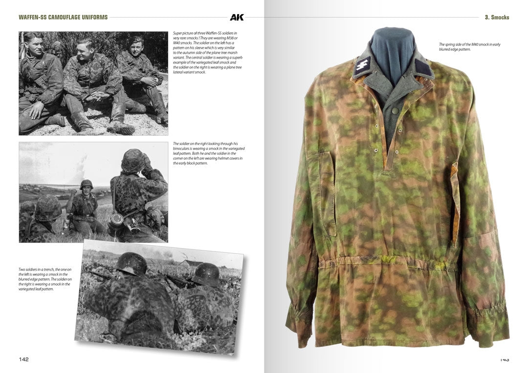 AK Interactive AK130008 UNIFORMES DE CAMOUFLAGE WAFFEN-SS PAR WERNER PALINCKX (Anglais)  – immagine 11