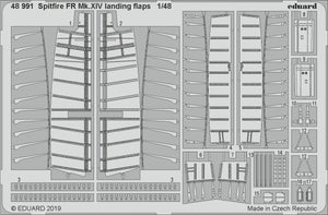Eduard 48991 Volets d&amp;#39;atterrissage Spitfire FR Mk. XIV 1/48 AIRFIX