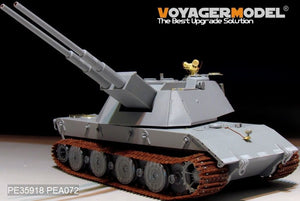 Maquette Voyager PE35918 Char super-lourd allemand E-100 de la Seconde Guerre mondiale pour AMUSING HOBBY, échelle 1/35 – image 6