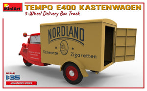 MiniArt 38047 TEMPO E400 KASTENWAGEN CAMION DE LIVRAISON À 3 ROUES SUR VOIE 1/35  – image 7