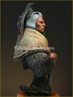 Young Miniatures YH1821 Porteur de corbeau Pied-Noir 1/10  – imagen 6