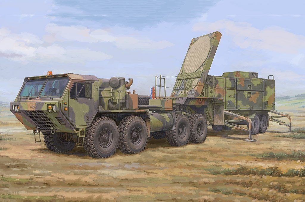 Trumpeter 07159 MPQ 53 Radar de poursuite en bande C 1/72